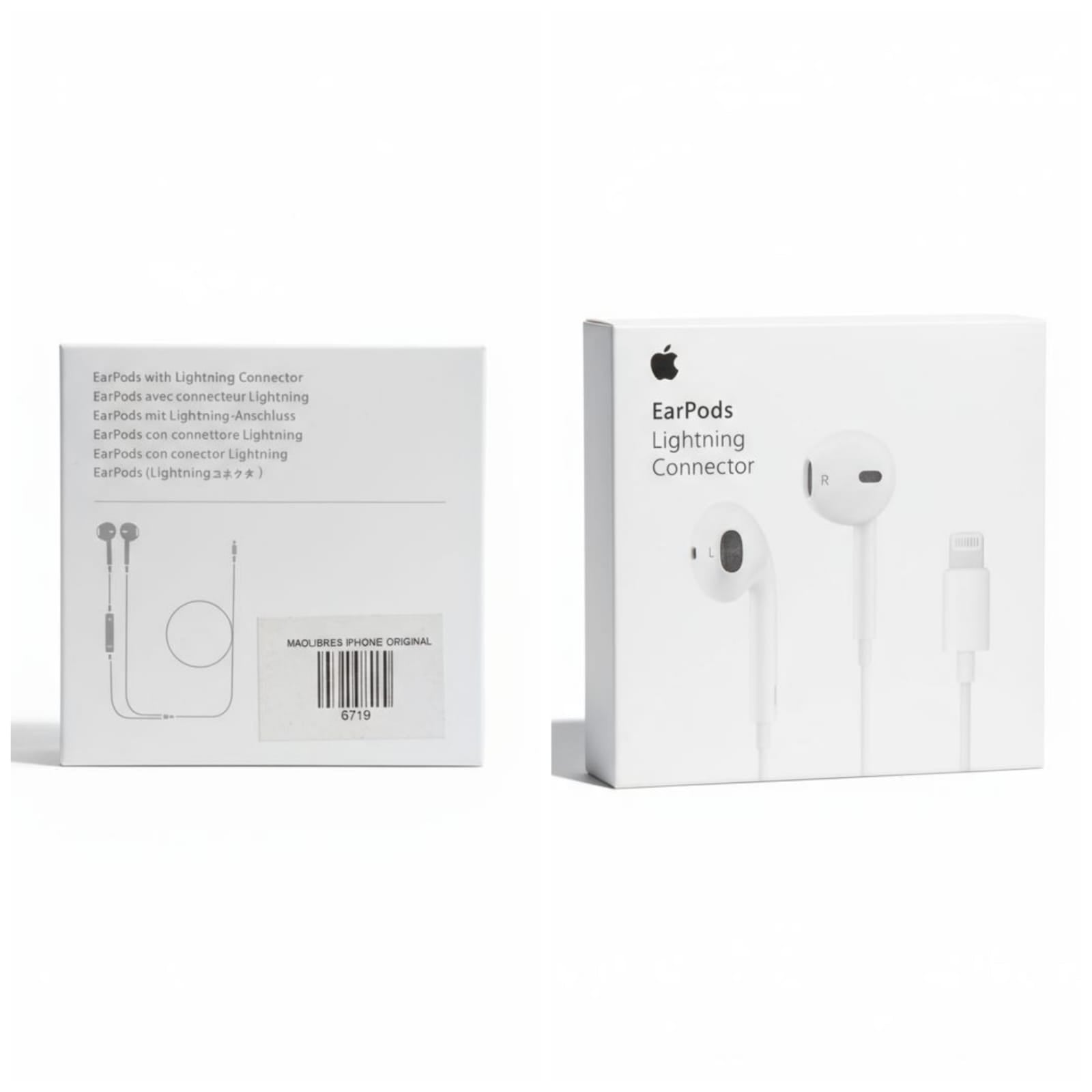 EarPods CON CABLE  ENTRADA LIGHTNING CALIDAD 1.1